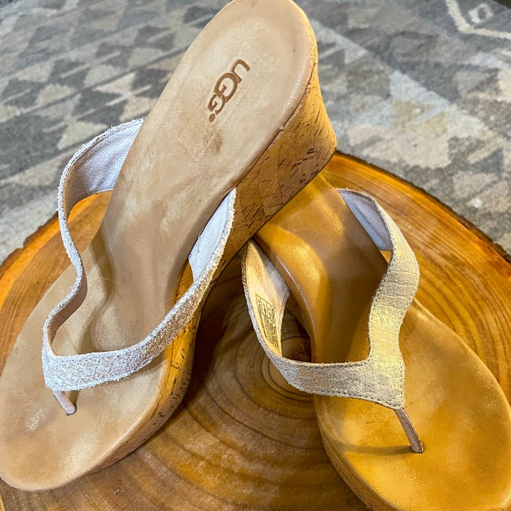 EUC UGG wedge sandals